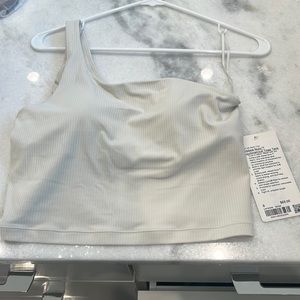 Lululemon Ribbed Asymmetrical Yoga Tank